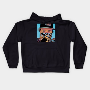 Bradley Rouse logo Kids Hoodie